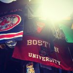 Boston flags at Standings